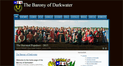 Desktop Screenshot of baronyofdarkwater.org
